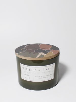 Amber & Fig 12 oz scented candle