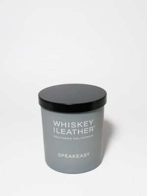 Speakeasy Whiskey and Leather 11.5 oz scented candle