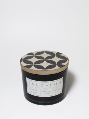 Amber & Fig 12 oz scented candle