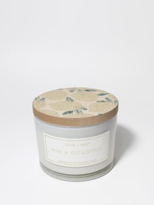 Pine & Eucalyptus 12 oz scented candle